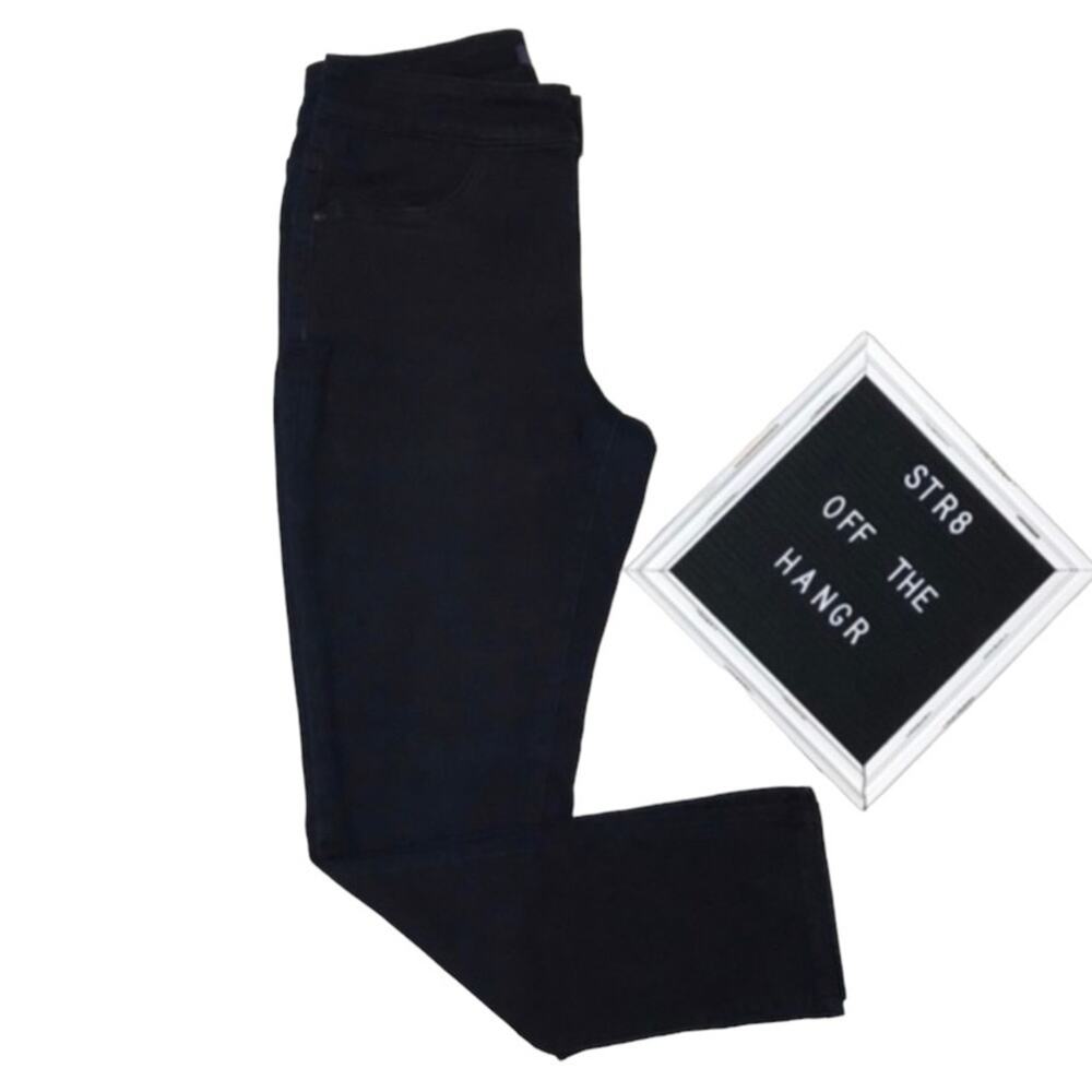 NYDJ black skinny jeggings size 6P not your daughter jeans petite jeans
